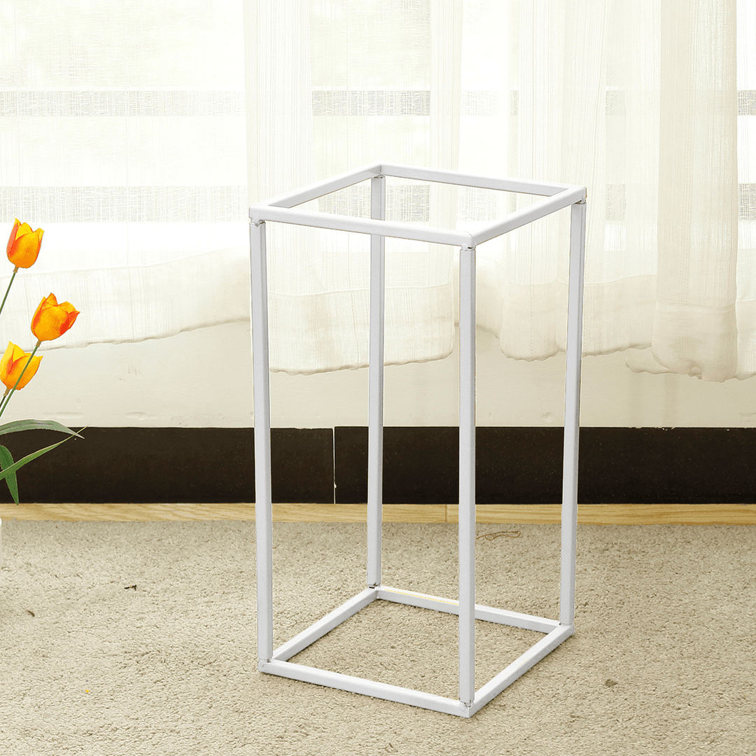 Flower Rack Wedding Metal Art Geometric Column Vase Stand Prop Party Detachable - MRSLM