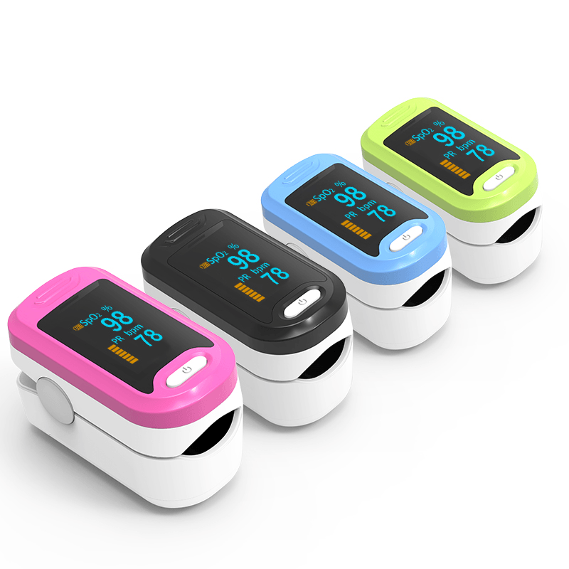 BOXYM YK-81A OLED Portable Finger-Clamp Pulse Blood Oximeter Monitor Spo2 Blood Oxygen Saturometro Pulse Oximetro Monitor - MRSLM