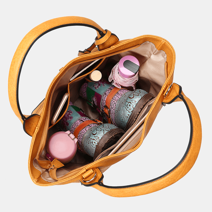 Women Multifunction Large Capacity Crossbody Bag Backpack Handbag - MRSLM