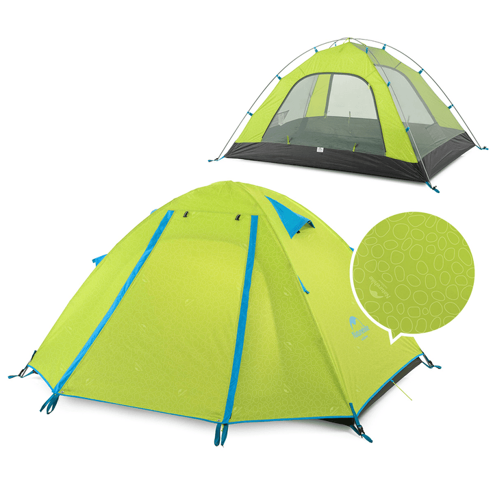 Naturehike NH15Z003-P Double Aluminum Pole Outdoor Tent Camping UPF50+ Anti-Uv PU2000 Waterproof - MRSLM