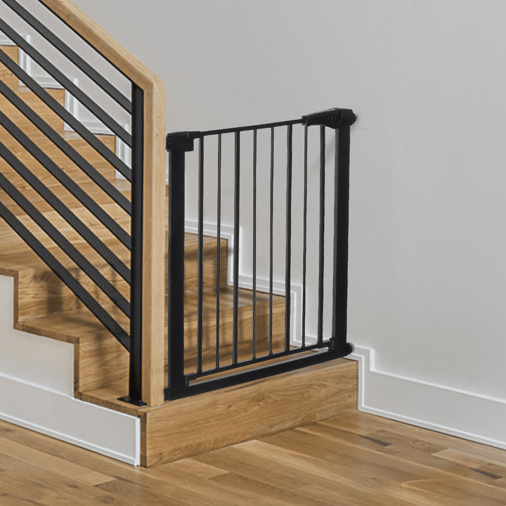 Extra Wide Baby Gate Baby Fences Kids Play Gate Large Pet Gate with Swing Door for Doorway Stairs - MRSLM