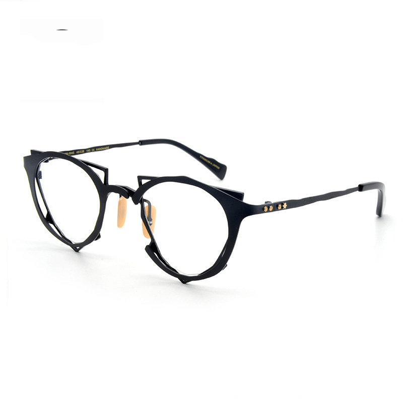 Handmade Irregular Shape Glasses Frame Unique Art - MRSLM