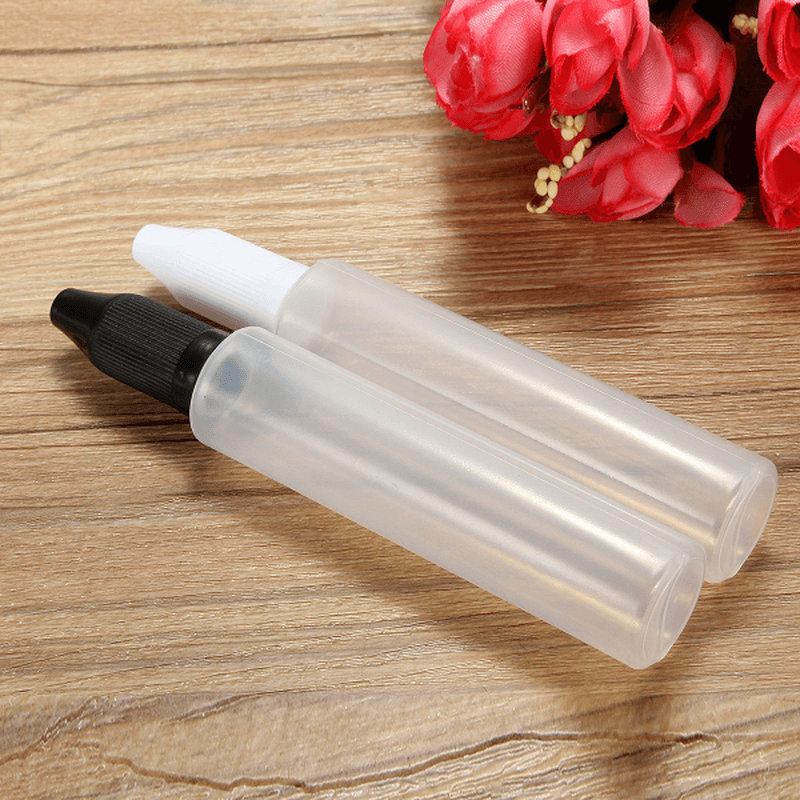 30Ml Empty Plastic Squeezable Liquid Dropper Childproof Cap Bottles - MRSLM