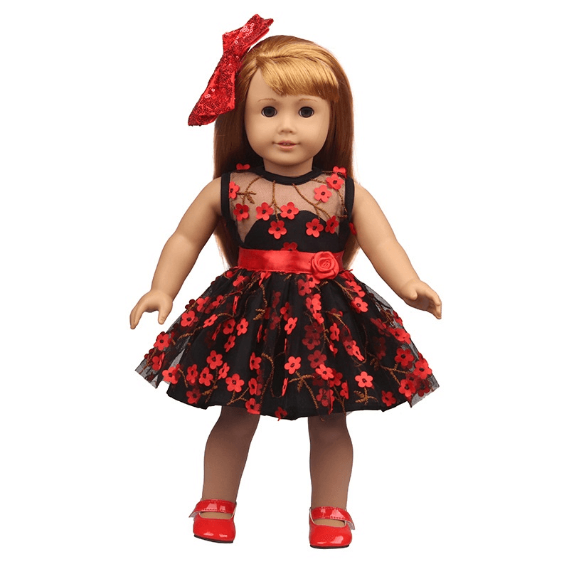 American Girl Doll Clothes Saf Dress and Headdress Doll Set - MRSLM