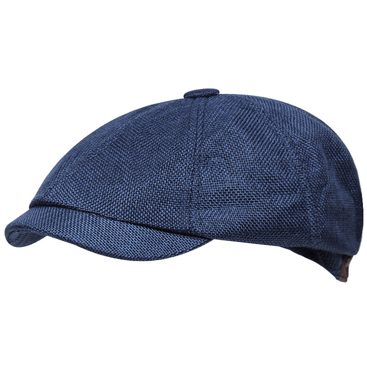 Outdoor Leisure British Big Head Retro Newsboy Beret - MRSLM