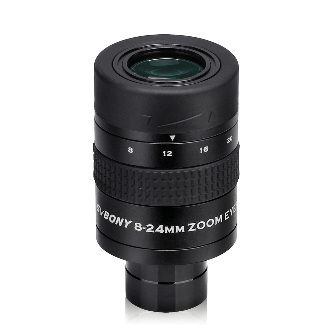 SVBONY SV171 Zoom Eyepiece 1.25" 8Mm-24Mm Zoom FMC for Telescope Black - MRSLM