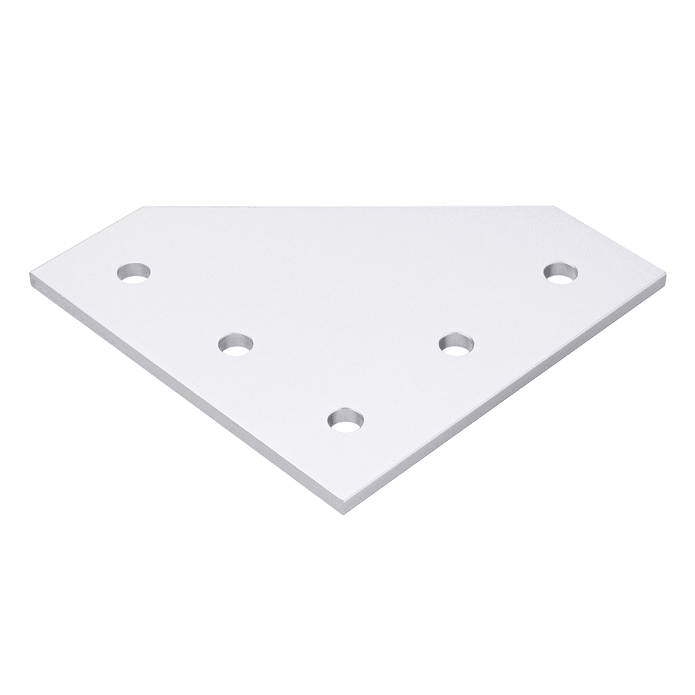 Machifit 5 Holes Aluminum Profile Corner Bracket 90 Degree L Type Joint Plate for CNC V-Slot 2020 3030 Alumin - MRSLM