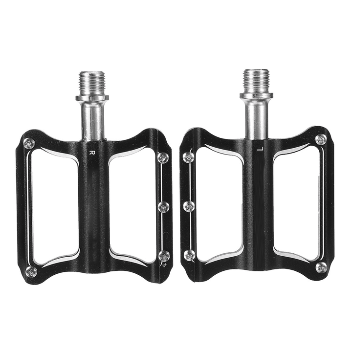 BIKIGHT 1 Pair of Bike Pedals Anti-Slip Mountain Road Bike Platform Aluminum Alloy Bicycle Flat Foot Platform Outdoor Cycling Bicycle Pedals - MRSLM