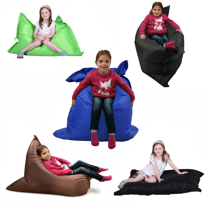 100*130CM Oxford Giant Large Kids Bean Bag Cover Indoor Outdoor Beanbag Garden Waterproof Cushion - MRSLM