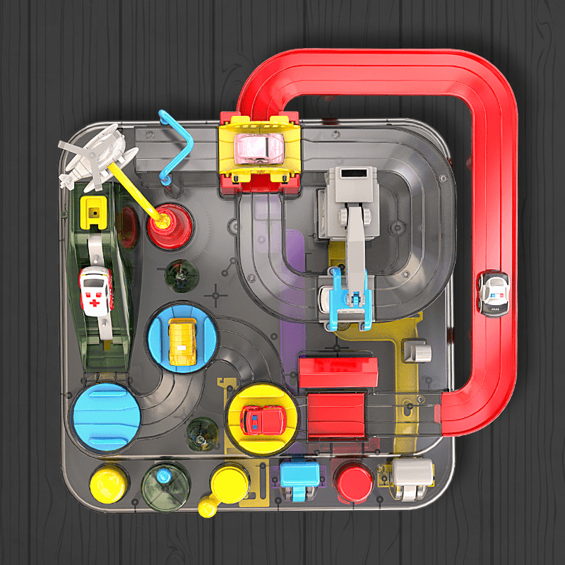 Children'S Toy Car with Sliding Track - MRSLM