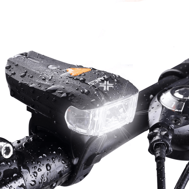 XANES 600LM XPG + 2 LED Bicycle German Standard Smart Sensor Warning Light Bike Front Light Headlight - MRSLM