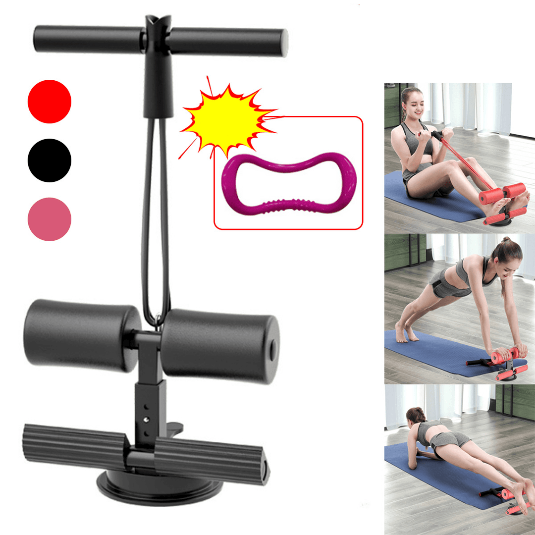 3 Gear Adjustable Sit-Ups Bar Sit-Ups Assistant Bracket Abdominal Muscle Trainer Workout Equipment Home Gym Fitness Tools - MRSLM