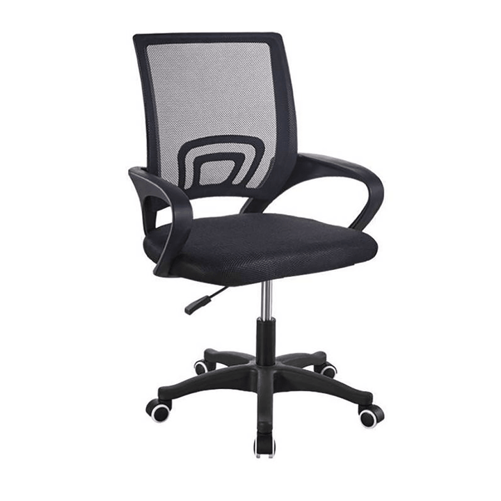 Office Mesh Chair Ergonomic Swivel Mid-Back Computer Desk Seat Nylon Base Adjustable Lifting Chair Home Office Furniture - MRSLM