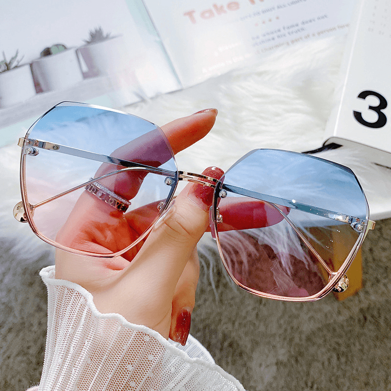 Fashion New Temperament Sunglasses Trend Net Celebrity Trimming Glasses Frame - MRSLM