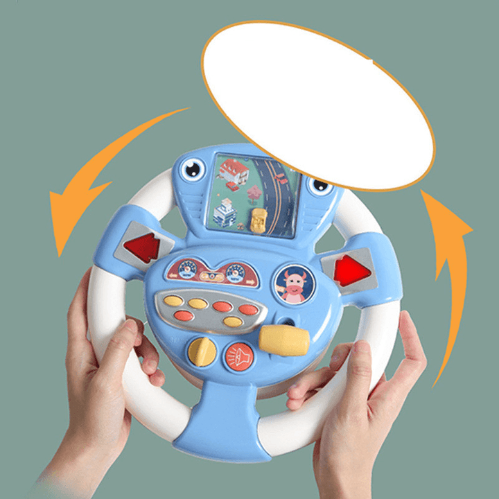 Steering Wheel Simulation of Children'S Multifunctional Game Machine - MRSLM