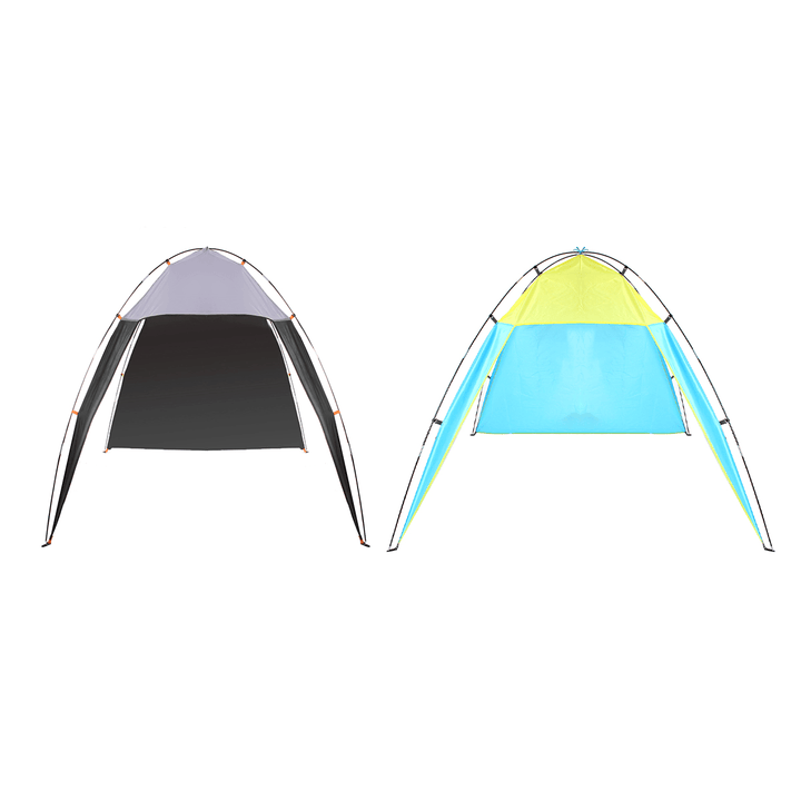 Ipree® 230 X 210 X 160/90 X 82 X 62Inch P-Op up Portable Beach Canopy UV Sun Shade Shelter Triangle Outdoor Camping Tent - MRSLM