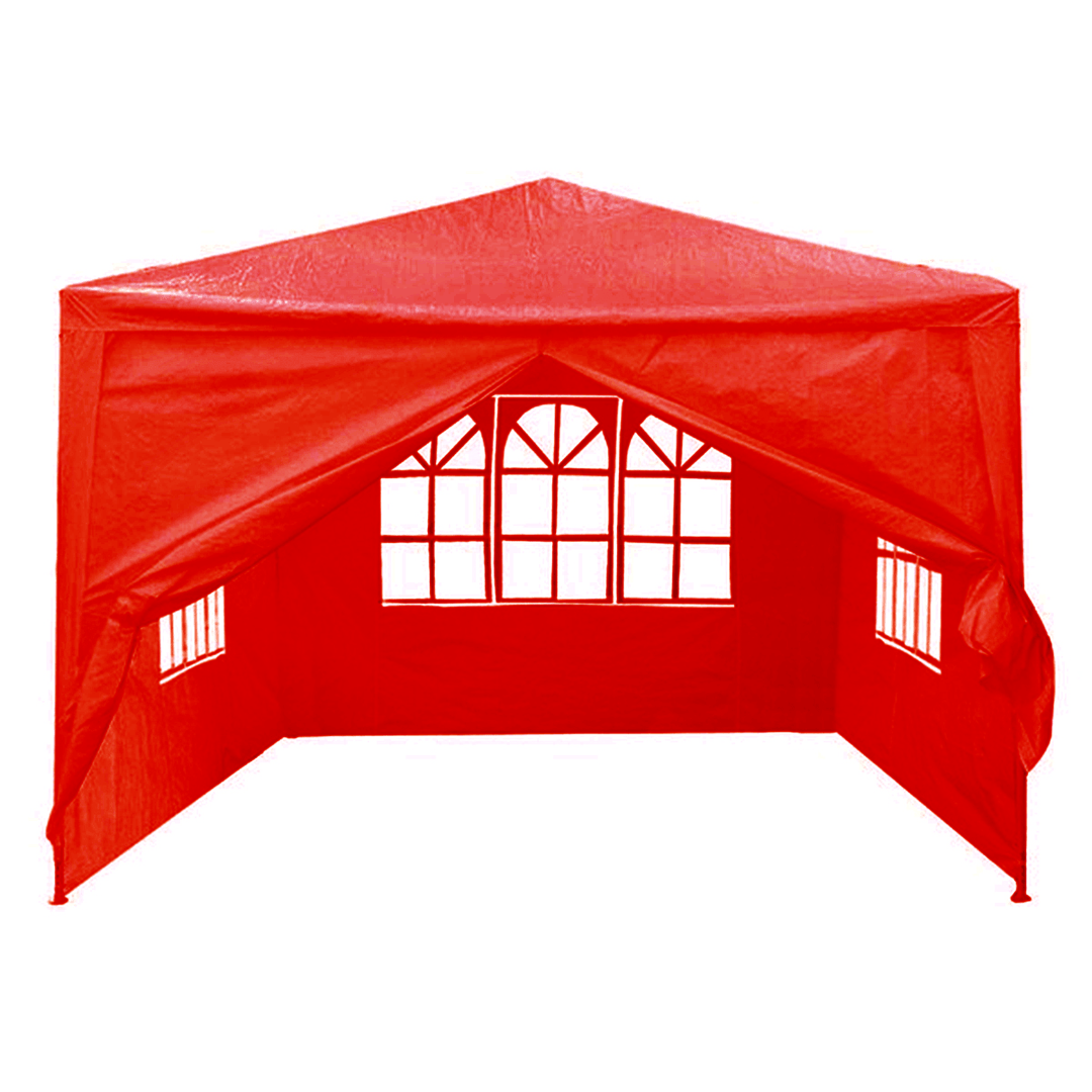 3X3M Oxford Cloth 4 Side Walls Party Tent Walls Side Waterproof Garden Patio Outdoor Sunshade Shelter Sidewall - MRSLM