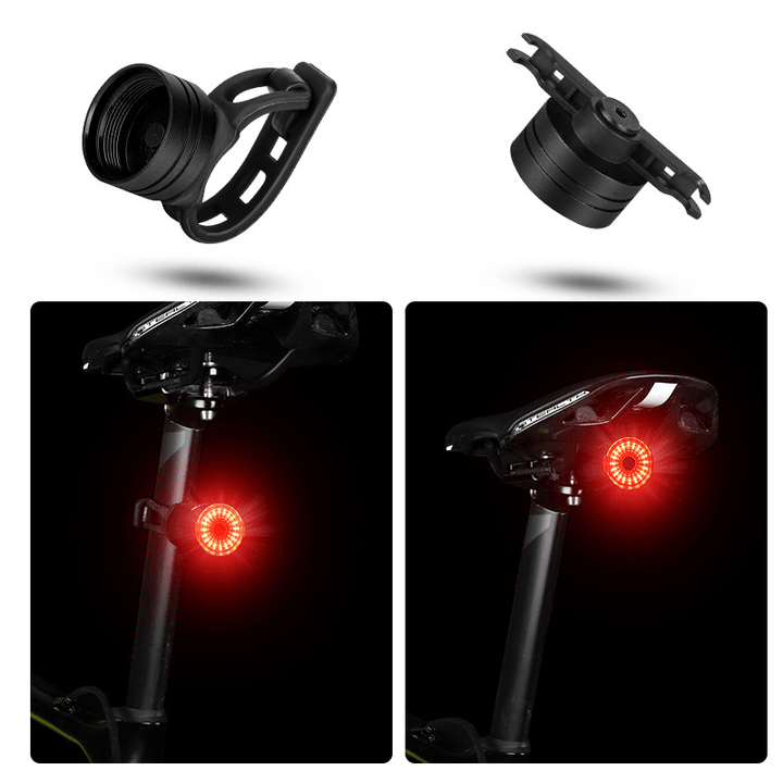 WEST BIKING Bike Light Holder Seat Cushion Tube Rear Lamp Bracket Mount Clip Taillight Holder for MTB Bike Cycling Bicycle - MRSLM