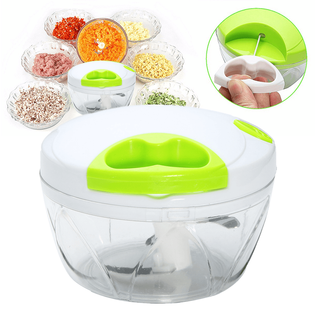 Manual Food Vegetable Onion Chopper Meat Chopper Mincer Dicer Kitchen Slicer - MRSLM