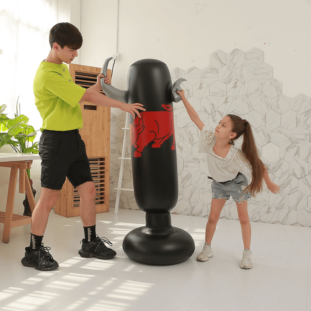 Inflate Standing Boxing Punch Bag Parent-Child Home Sports Taekwondo Training Fitness Exercise Tools - MRSLM