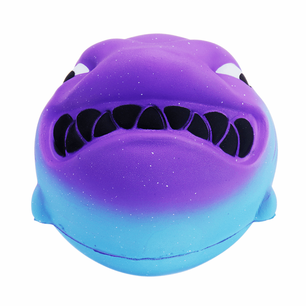 Squishy Animal Fierce Shark 11Cm Slow Rising Toy Gift Collection with Packing - MRSLM