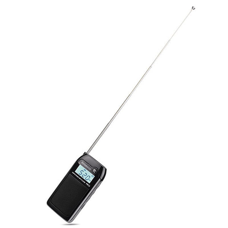 Retekess PR12 AM FM Radio Digital Tuning Radio Receiver MP3 Music Player with Rechargeable Battery - MRSLM