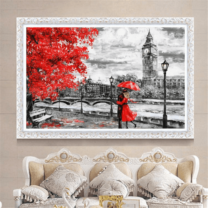 Unframed London Big Ben Lover Canvas Paintings Print Home Wall Picture Home Decor - MRSLM