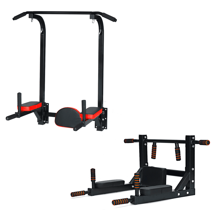 Pull up Bar Wall Mount Chin up Dip Station Power Tower Gym Home Fitness Sports - MRSLM