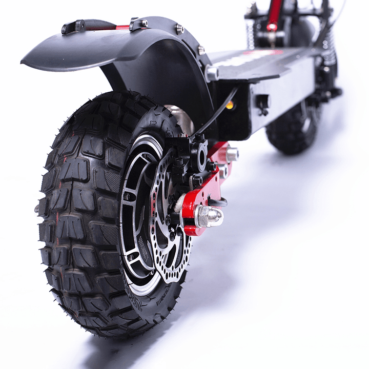 YUME YM-D5 52V 2000W Dual Motor 23.4Ah Folding Electric Scooter 65-70Km/H Top Speed 80Km Range Mileage 10Inch Off-Road Pneumatic Tire Max Load 200Kg Scooter - MRSLM