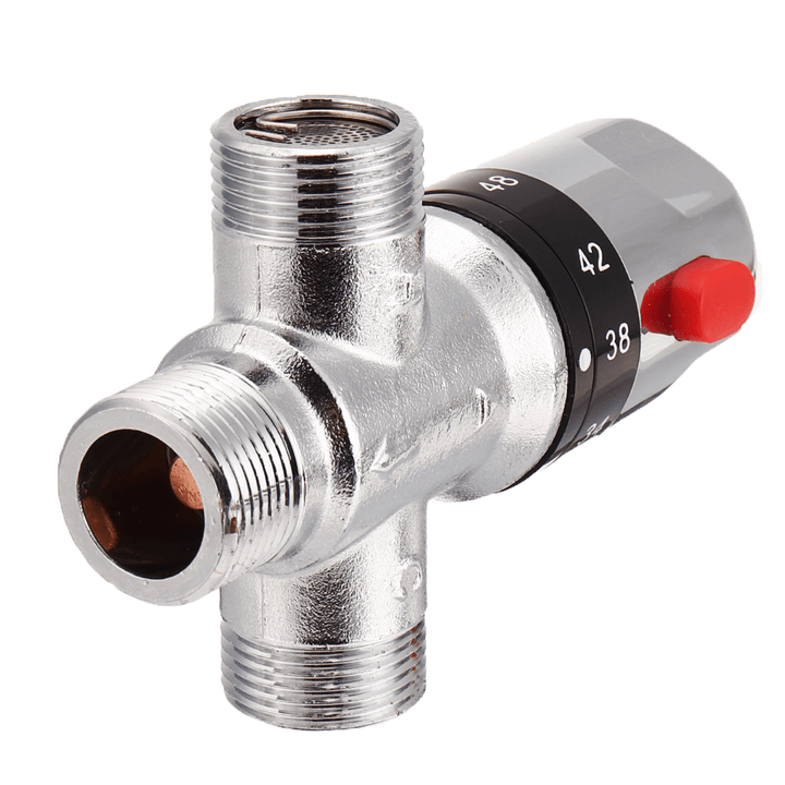 Pipe Thermostatic Valve Water Mixing Valve Solar Temperature Control Valve Water Heater Leading Pipe - MRSLM