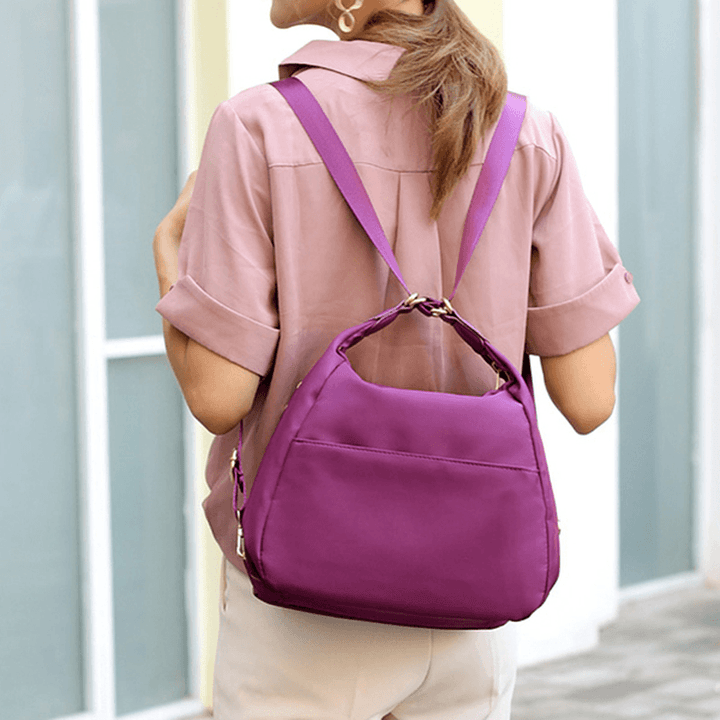 Women Multifunctional Fashion Backpack Shoulder Bag Handbag - MRSLM