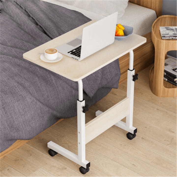 Height Adjustable Desk Side Table Bed Household Removable S/L Size - MRSLM