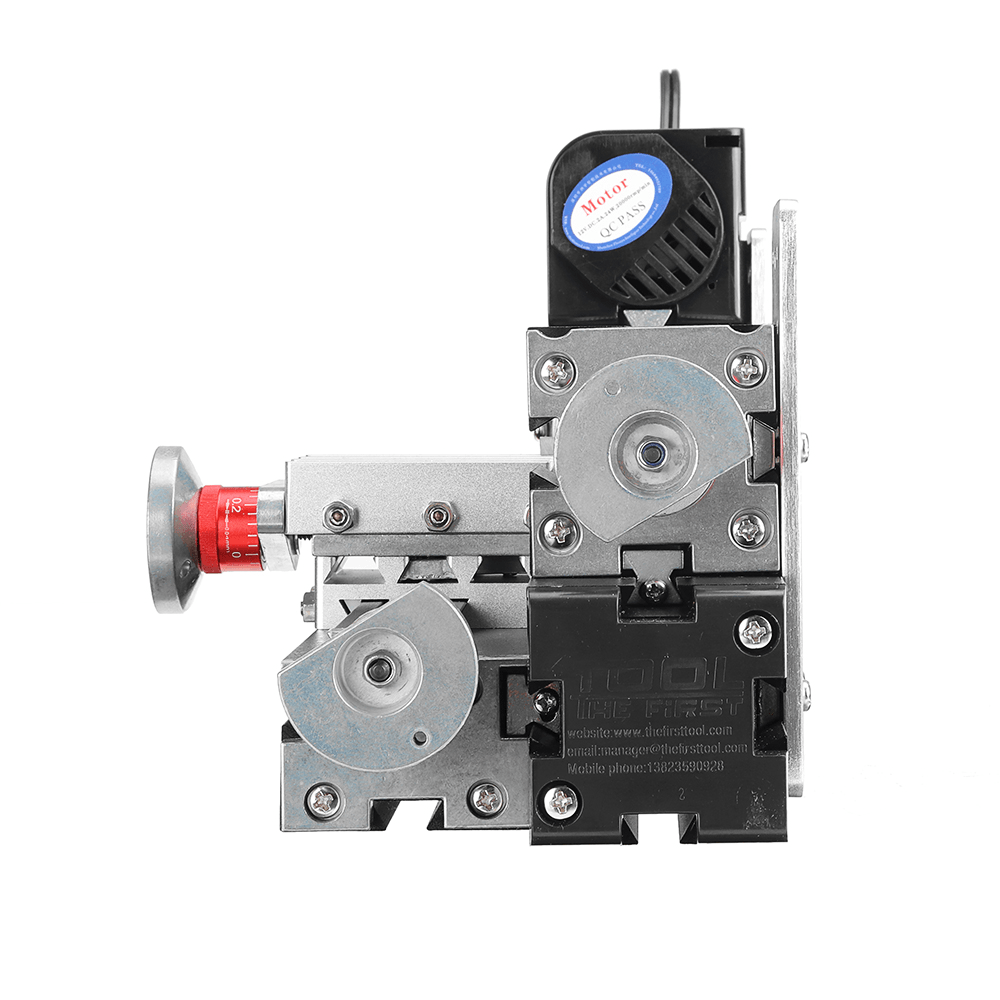 12V DC 2A 24W Multi-Purpose Mini Wood Lathe Metal Rotating Lathe Machine - MRSLM