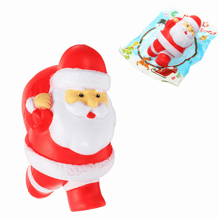 Chameleon Squishy Santa Clause Father Christmas Slow Rising with Packaging - MRSLM