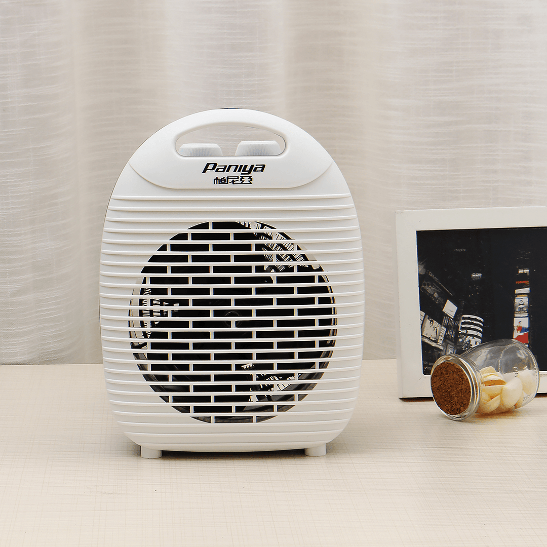 2000W Smart Winter Heater Electric Warmer Portable Air Warm & Cool Fan 3 Heat Settings - MRSLM