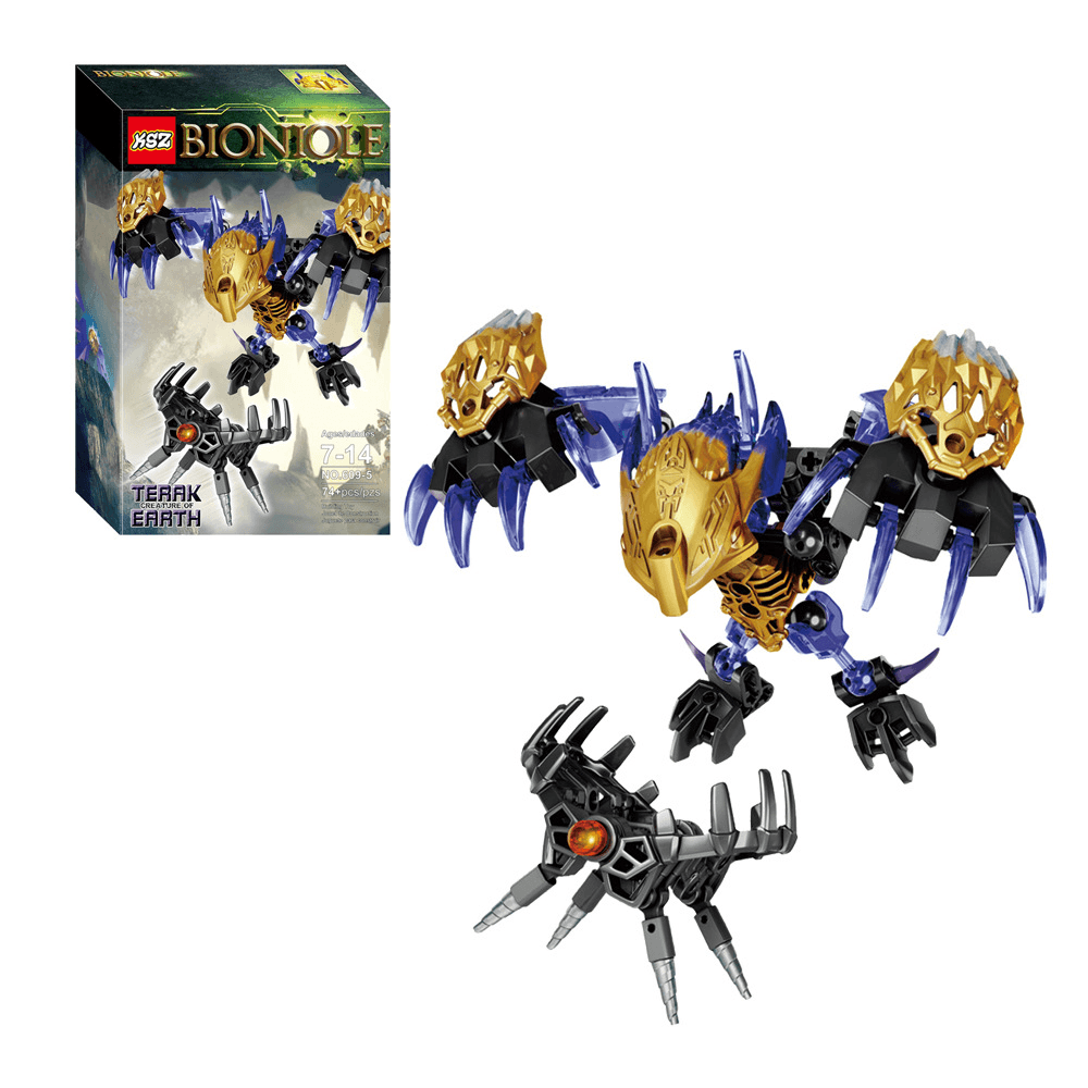 Bionicx Warrior Building Block Jungle Hero Building-Block Toys Christmas Gifts Compatible with DIY Educating Children Block Size - MRSLM