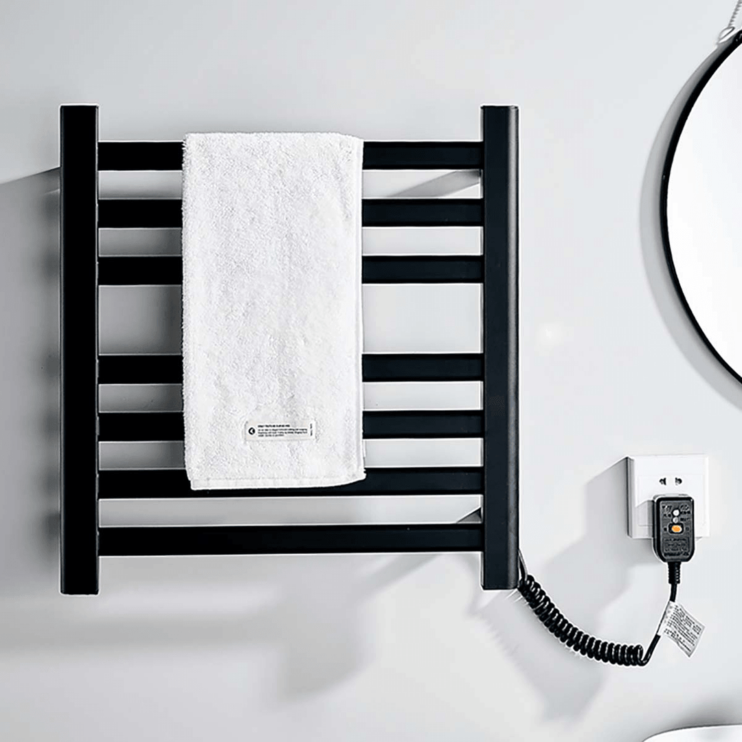 180W Electric Heating Towel Shelf Rack Heating Household Towel Rack Warm Towel Shelf - MRSLM