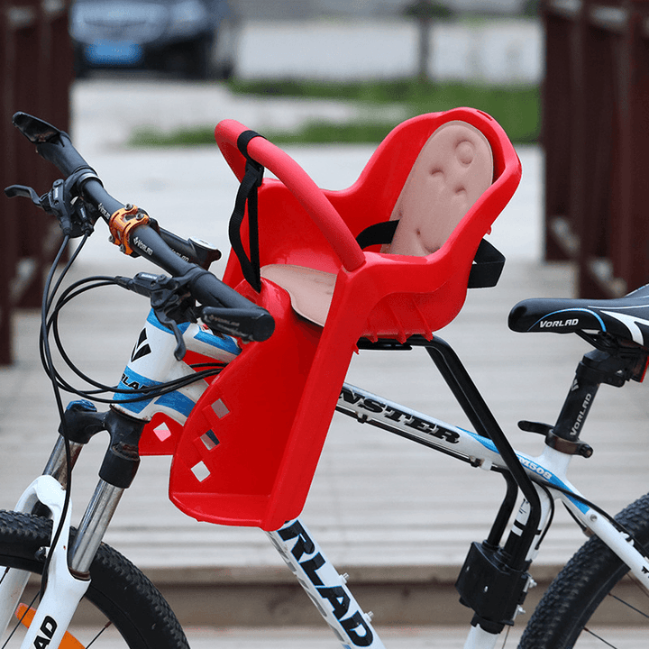 BIKIGHT Kids Bicycle Seats Safety Comfortable Thickened Soft Chair Bike Front Saddle Outdoor Cycling - MRSLM