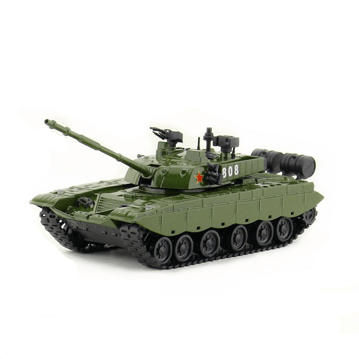 Alloy Model Simulation Toy Military Main Battle Tank - MRSLM