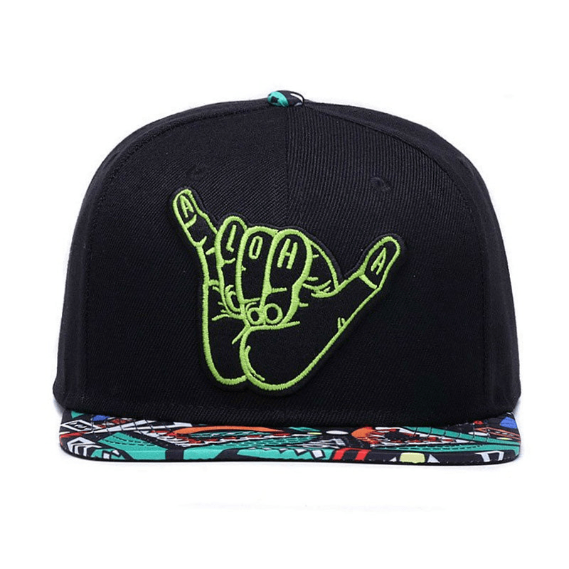 Men'S and Women'S Retro Embroidery Baseball Snapback Sports Cap - MRSLM