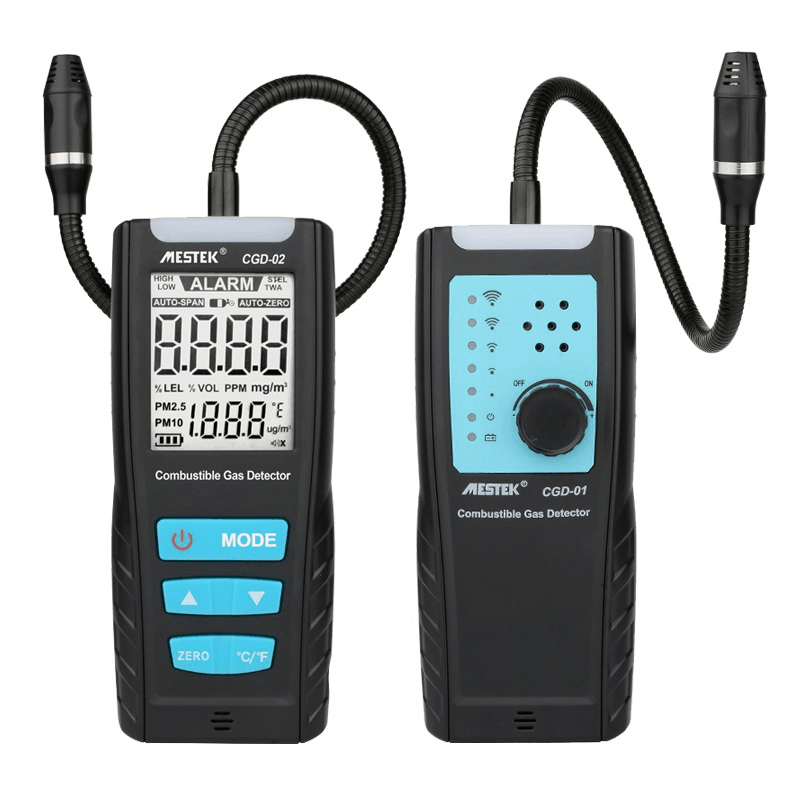 MESTEK CDG01/02 Gas Leak Detector SMART SENSOR Handheld Mini Combustible Gas Sensor Analyzer Hazardous Gas Leak - MRSLM