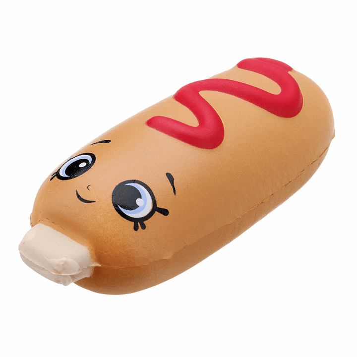 Hot Dog Squishy 8CM Slow Rising with Packaging Collection Gift Soft Toy - MRSLM