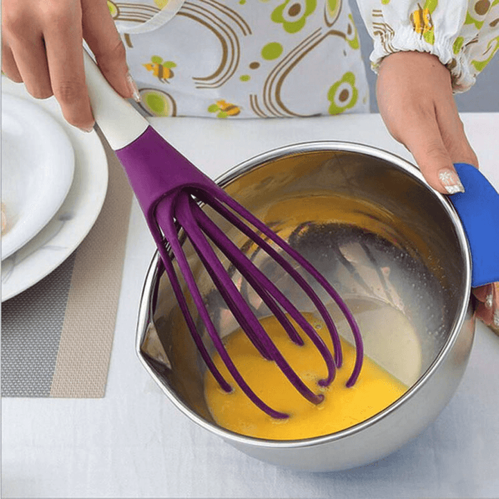 Multifunction Whisk Mixer for Eggs Cream Baking Flour Stirre Hand Food Grade Plastic Egg Beaters Kitchen Cooking Tools - MRSLM