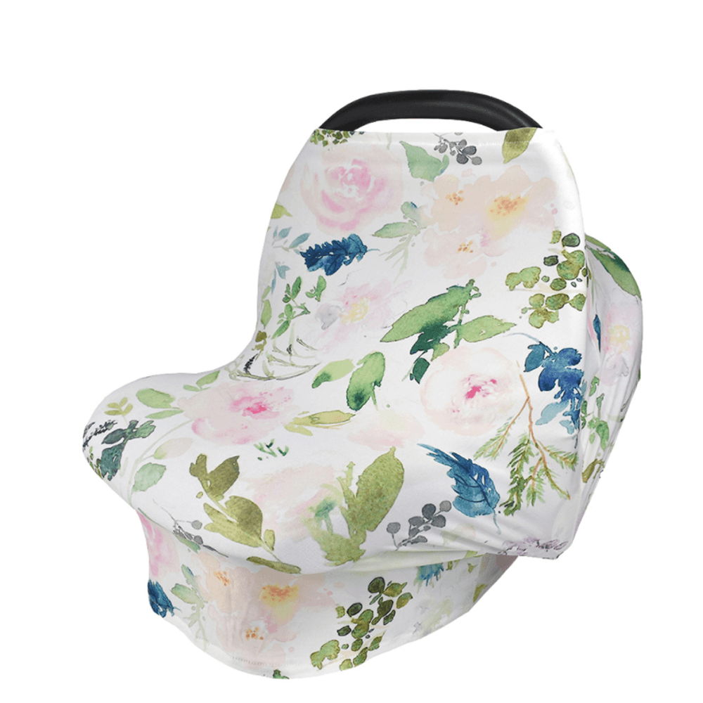 Breastfeeding Baby Nursing Cover Infant Stroller Car Seat Scarf Canopy Blankets - MRSLM