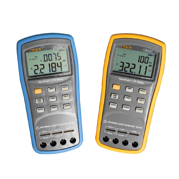 U822A/U822C Handhel LCR Meter Digital Bridge Measurement of Inductance Resistance Capacitance Inductance Tester - MRSLM