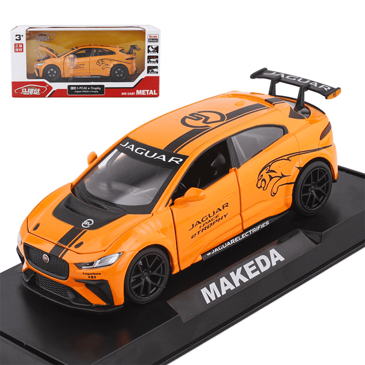 Macda I PCAE Sports Car Alloy Racing Sound and Light Pull Back Car Model Toy - MRSLM