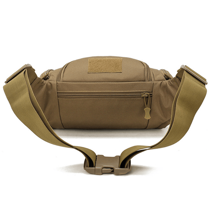 Men Nylon Outdoor Waterproof Tactical Sling Bag Chest Bag Waist Bag Crossbody Bag - MRSLM