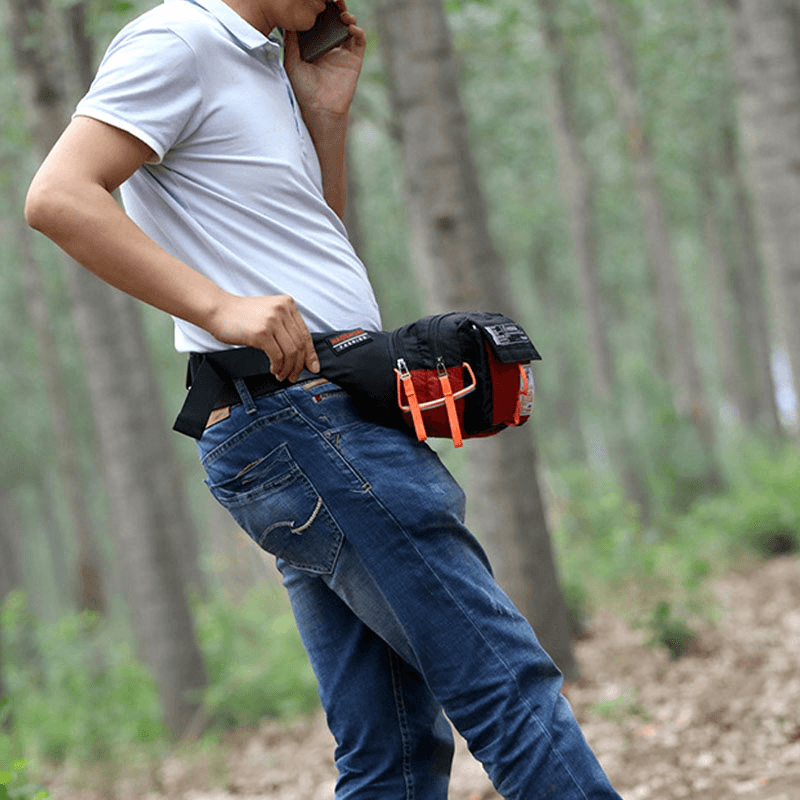 Fashion Sports Bag Waist Bag Waterproof Large Capacity Outdoor Bag for Men - MRSLM