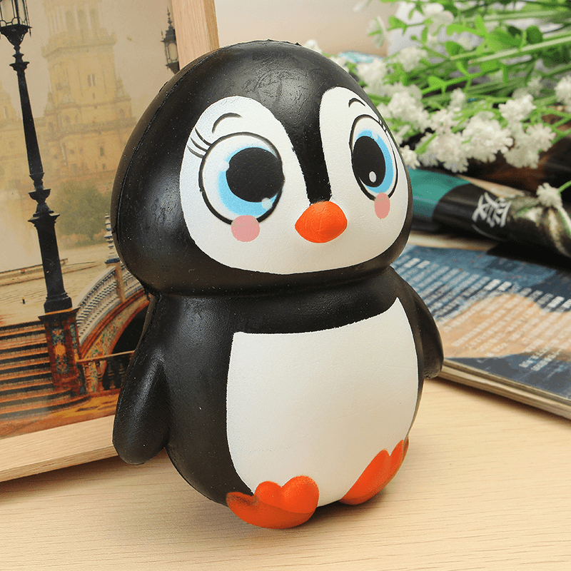 Squishy Penguin Jumbo 13Cm Slow Rising Soft Kawaii Cute Collection Gift Decor Toy - MRSLM