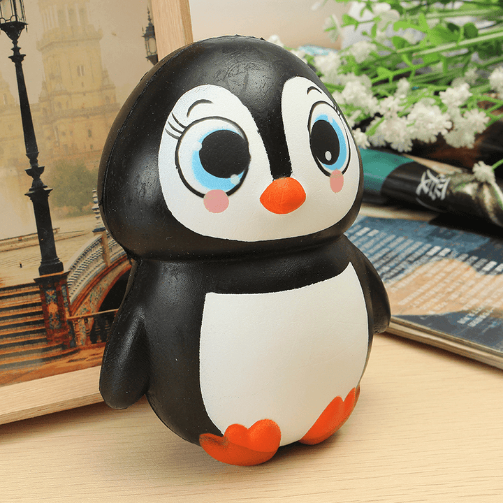 Squishy Penguin Jumbo 13Cm Slow Rising Soft Kawaii Cute Collection Gift Decor Toy - MRSLM